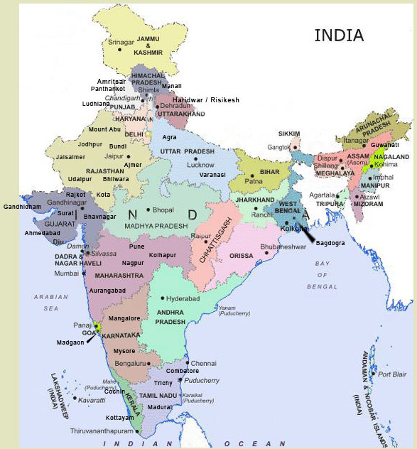Dalhousie In India Map Map.jpg